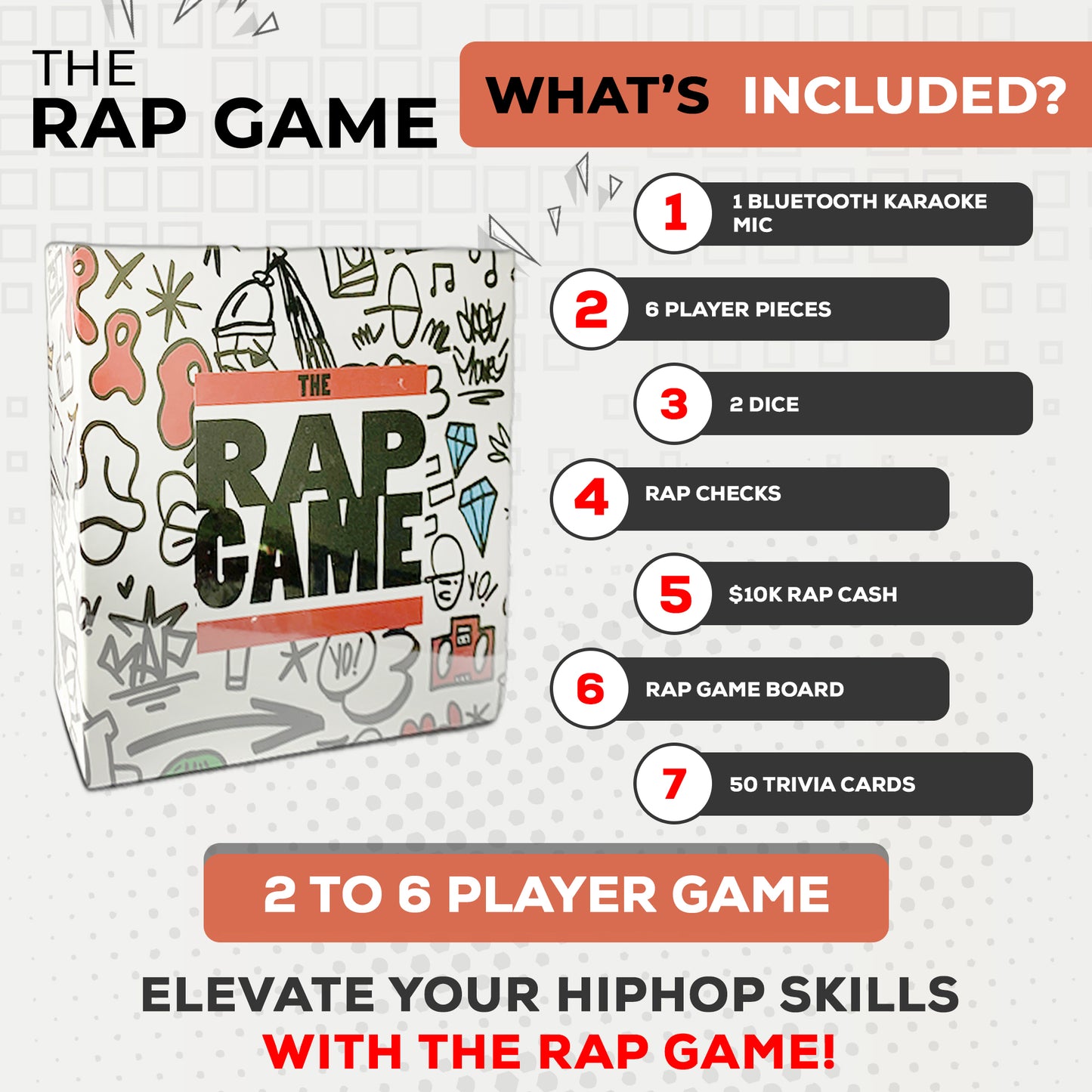 The Rap Game - Board Game