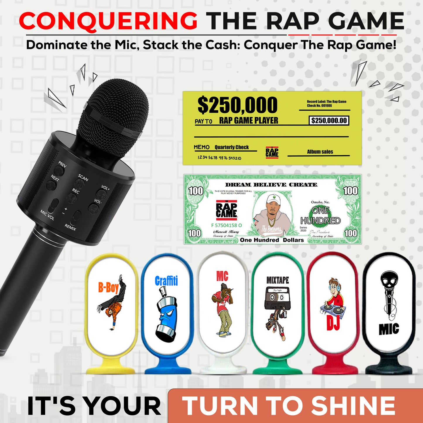 The Rap Game - Board Game